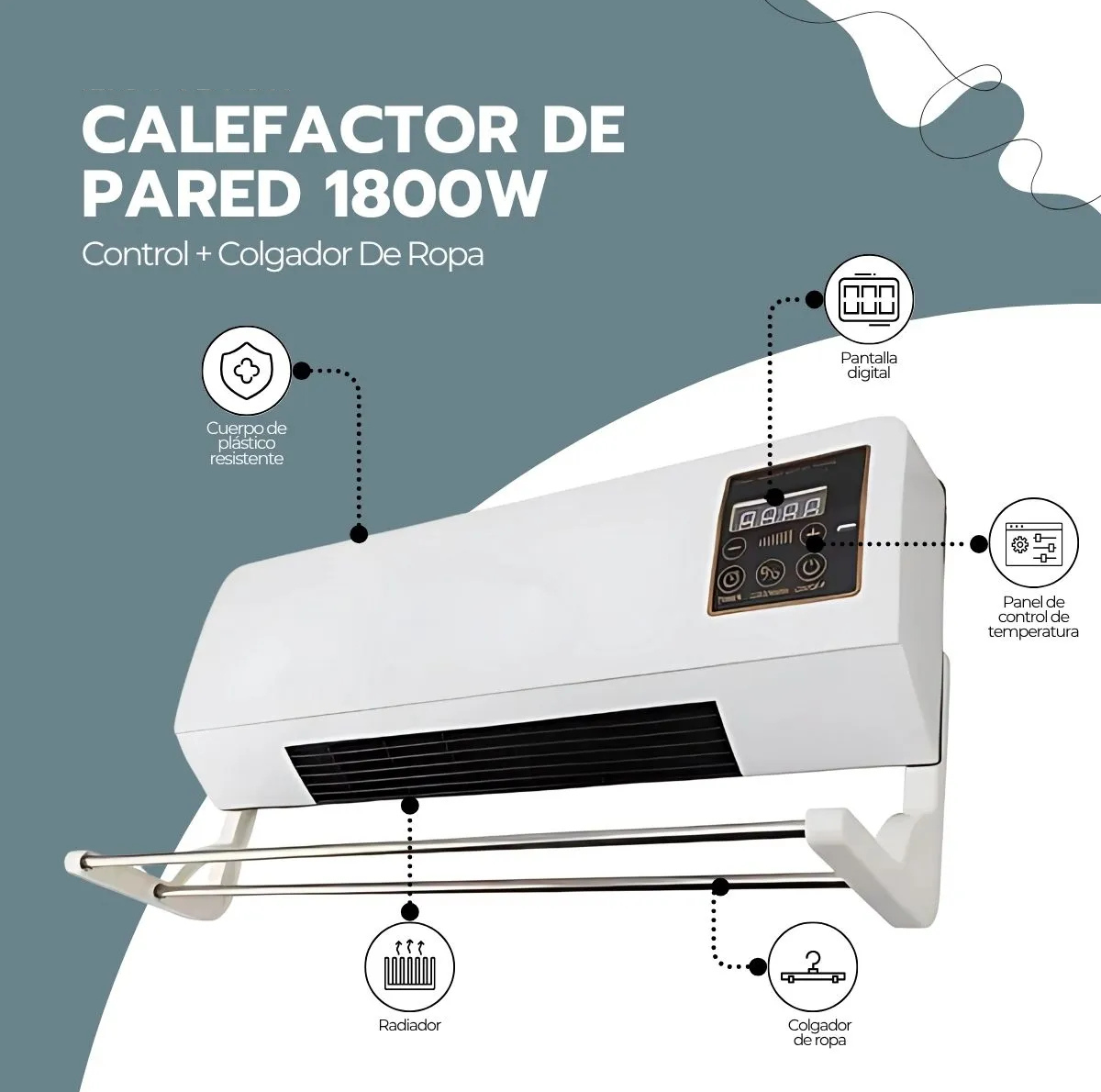 AIRE ACONDICIONADO PORTATIL REFRIGERACIÓN - CALEFACCIÓN