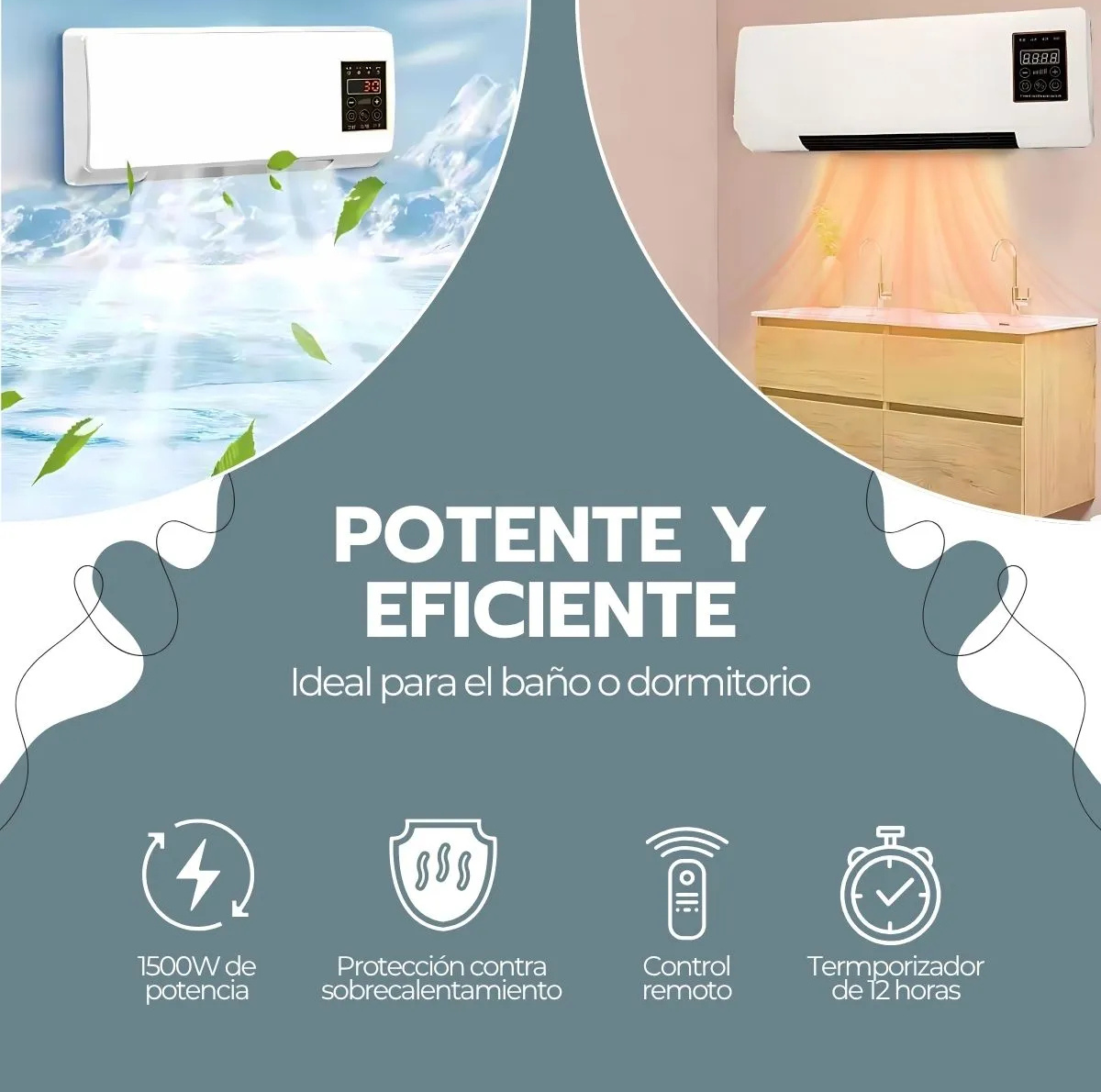 AIRE ACONDICIONADO PORTATIL REFRIGERACIÓN - CALEFACCIÓN