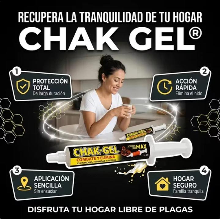 CHAK-GEL® LA SOLUCION CONTRA LAS CUCARACHAS